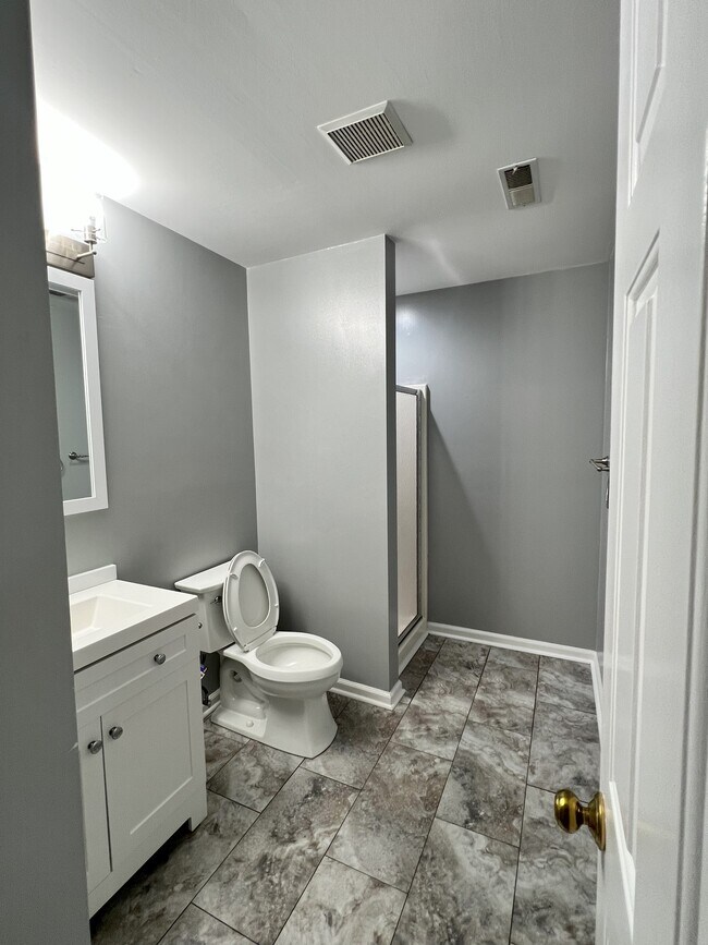 Full Bath at Bedroom level - 2445 Park Ave