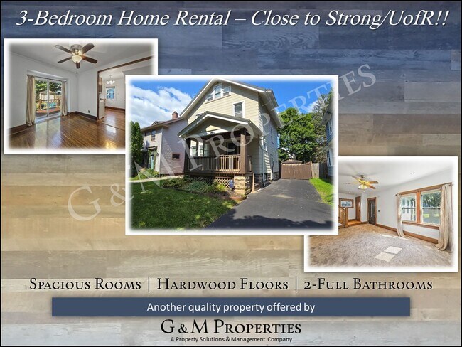 Primary Photo - 3-Bedroom Home Rental - Near UofR and Stro...