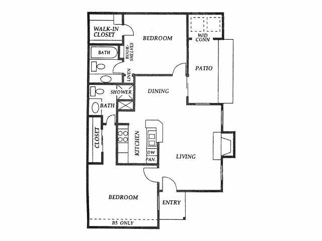 Floorplan - Cozumel Apartments