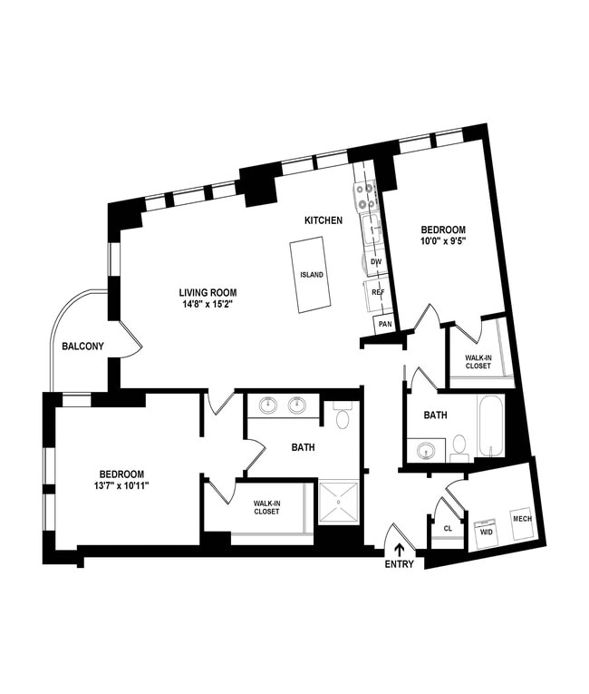 Floorplan - The Woodley