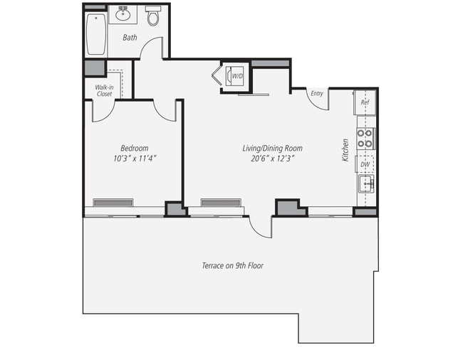 Floorplan - AVA High Line