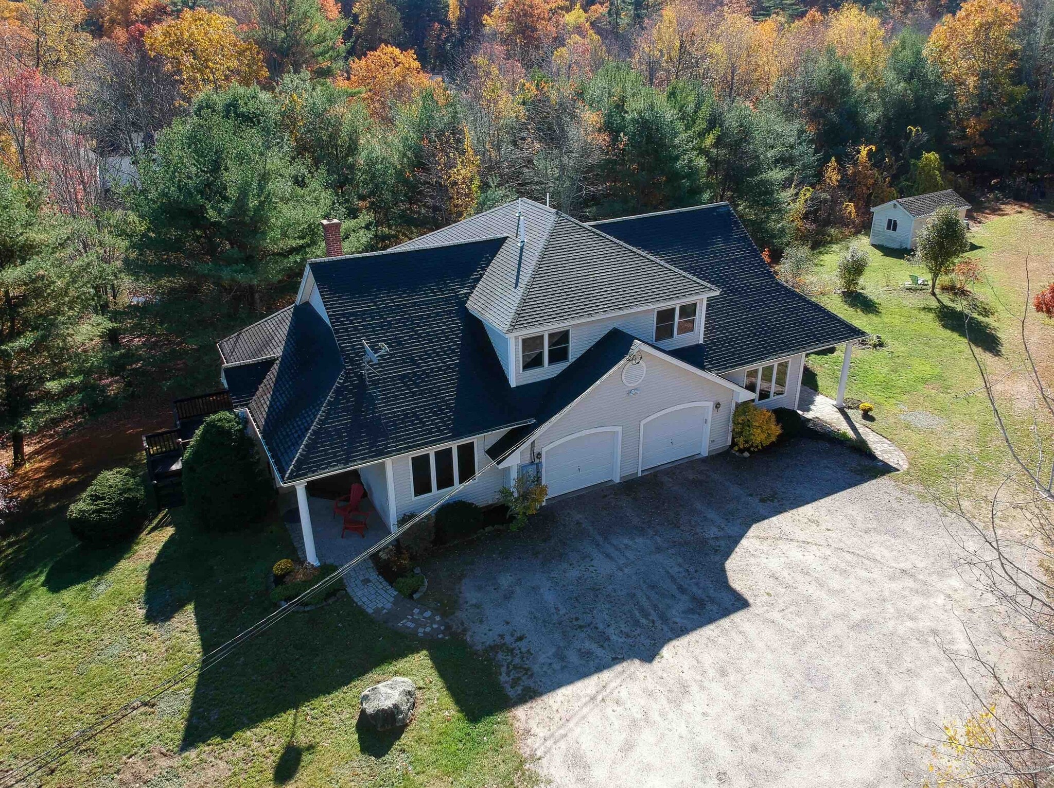 Aerial view - 310 Sebago Rd