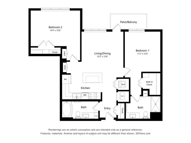 Floorplan - The Oasis at Twin Lakes