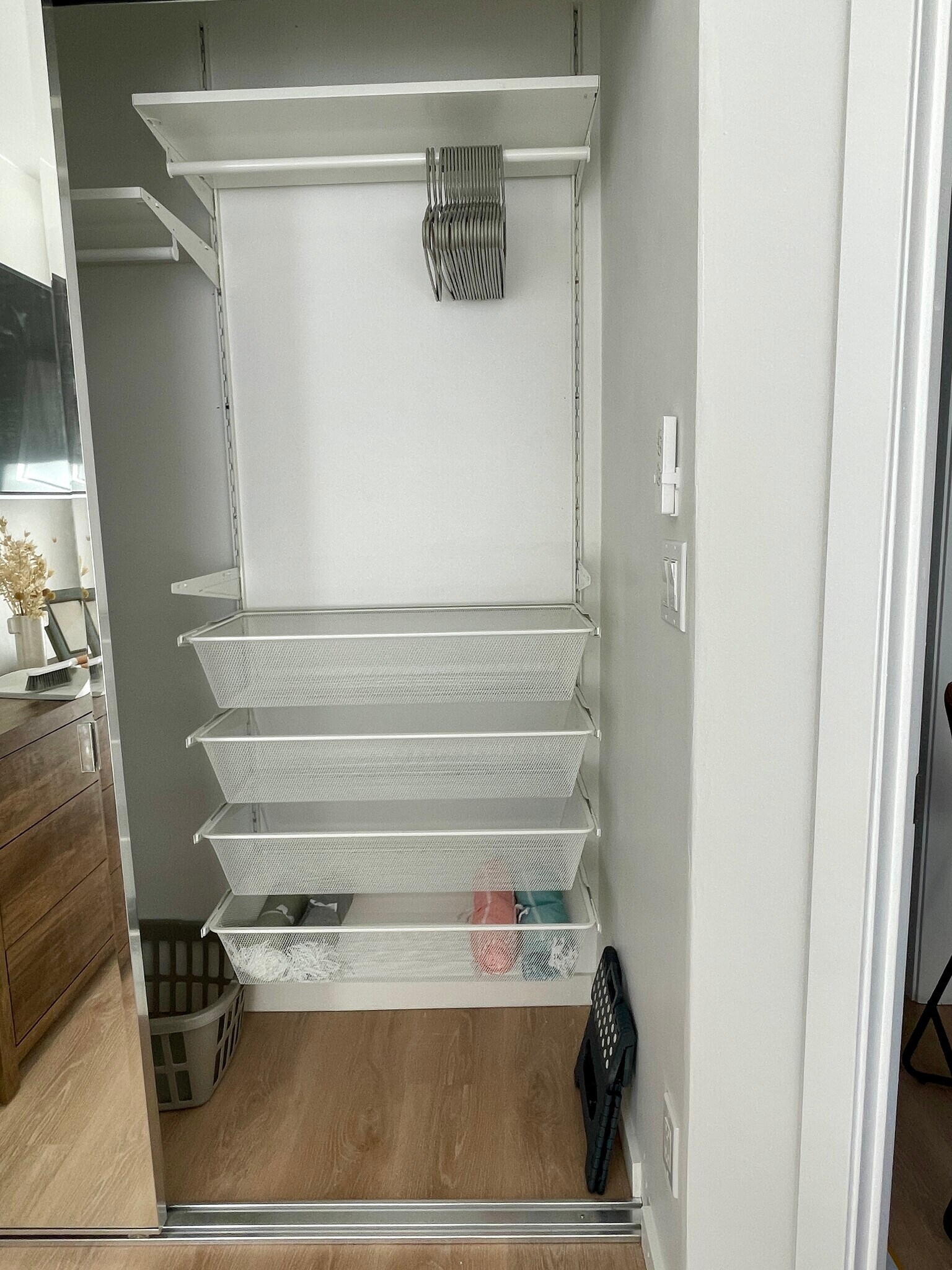 Adjustable closet space (other half not pictured.) - 4661 Berwick Dr