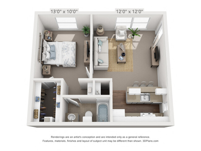 Floorplan - The Summit at Midtown