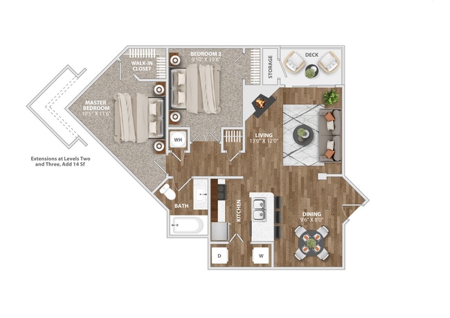 Floorplan - Waverly Place
