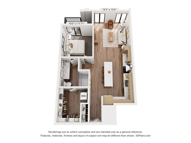 Floorplan - 2800 Taylor