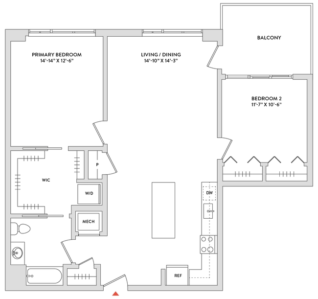 Floorplan - The Raye