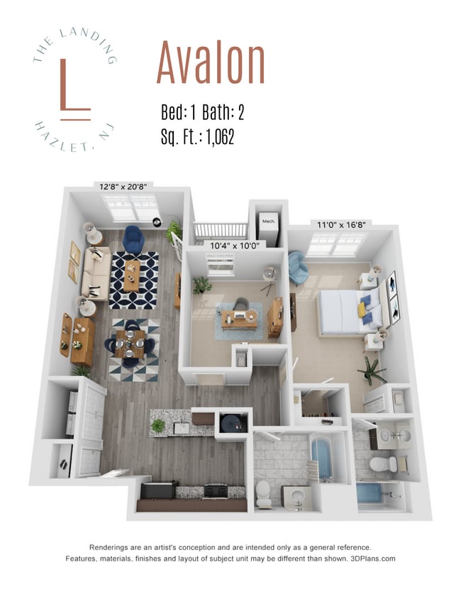 Floorplan - The Landing