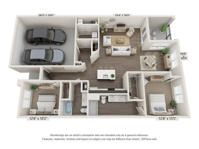 Floorplan - The Hammocks at Geneseo II