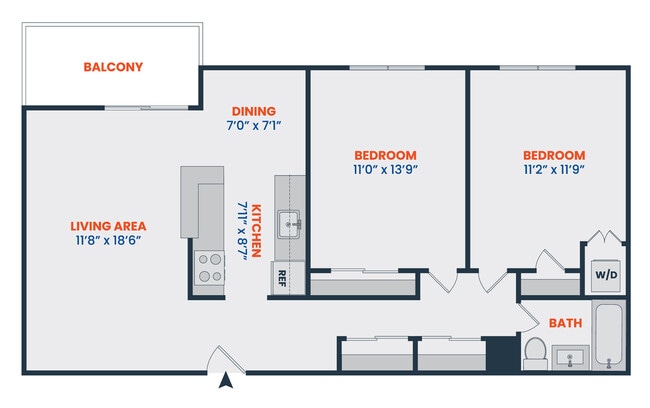 Floorplan - Algon Flats