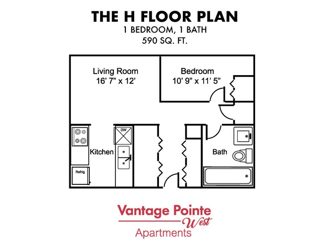 Floorplan - Vantage Pointe West