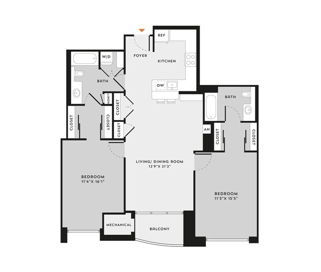 Floorplan - The Bennington