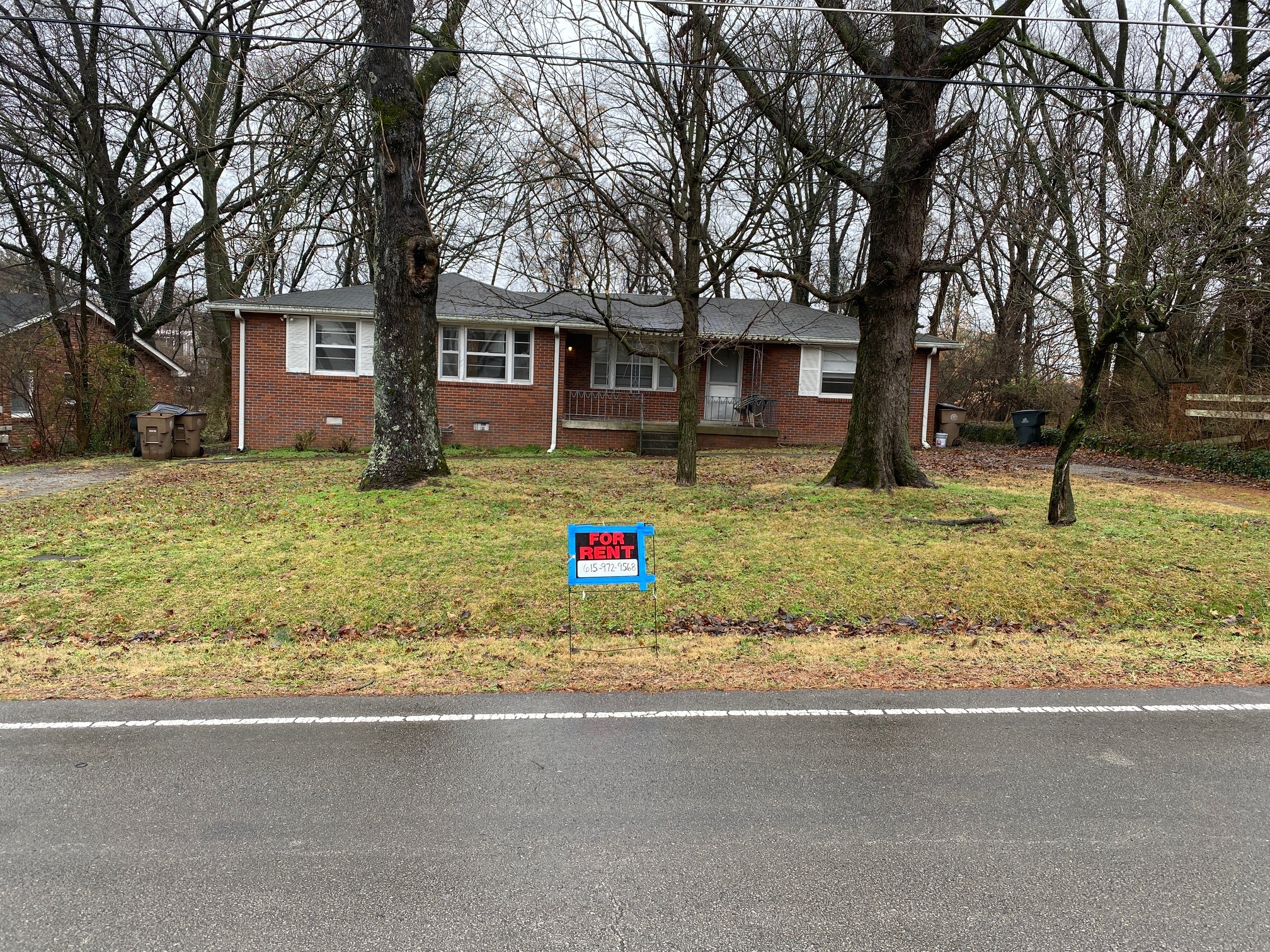 Front of Duplex - 3608A Caldwell Ct