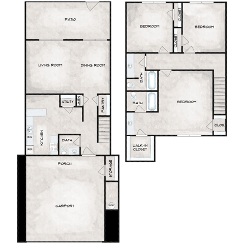 C1 Floorplan - Cielo Vista