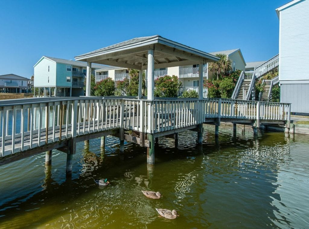 Gazebo on property to enjoy turtles, fish and fountain - 1650 Via de Luna Dr