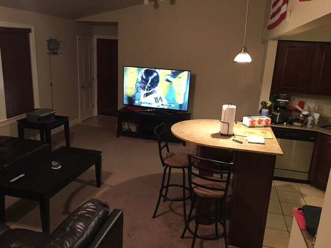 Living Room with TV - 2100 Old Taylor Rd