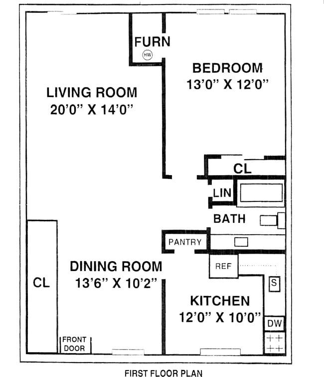 ONE BEDROOM LOWER - Woodhull Gardens