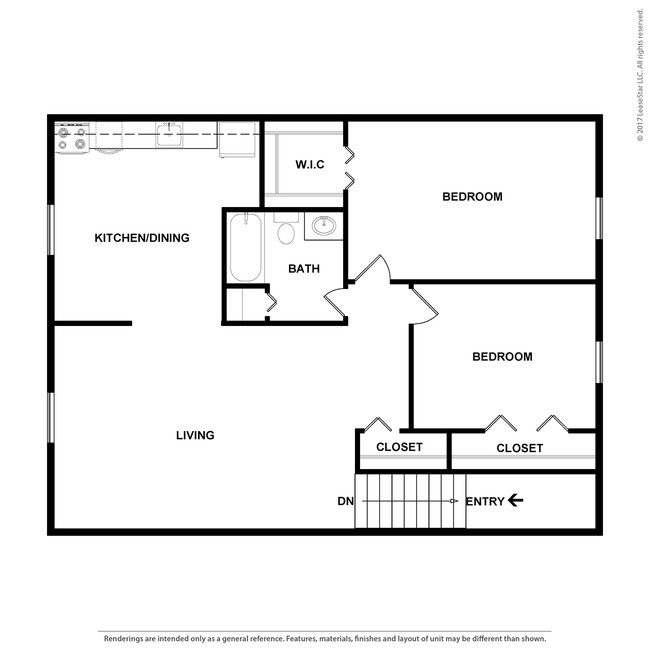 Floorplan - Apartments at Waterford