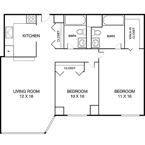 Floorplan - Hyde Park Tower