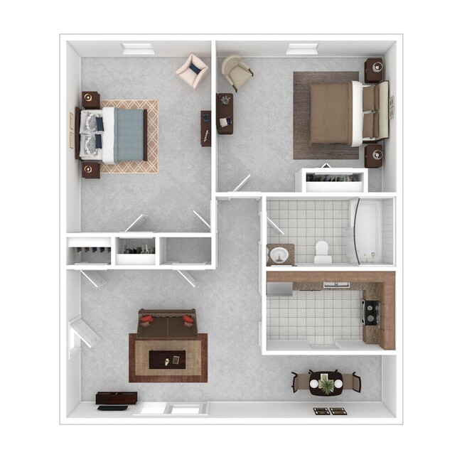 Floorplan - Harrison Point Apartments