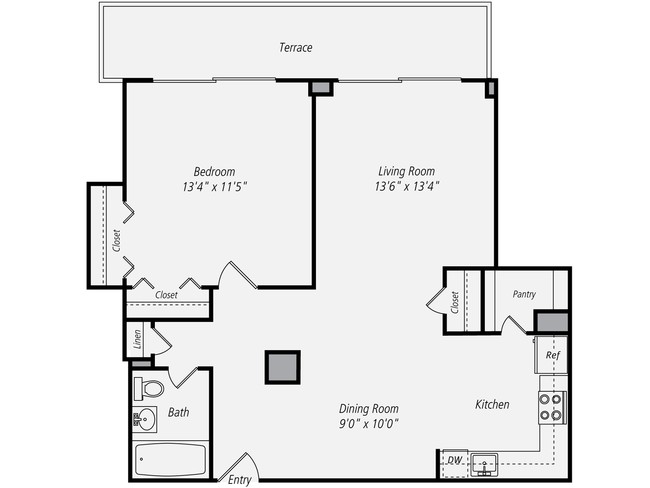 Floorplan - Avalon Sunset Towers