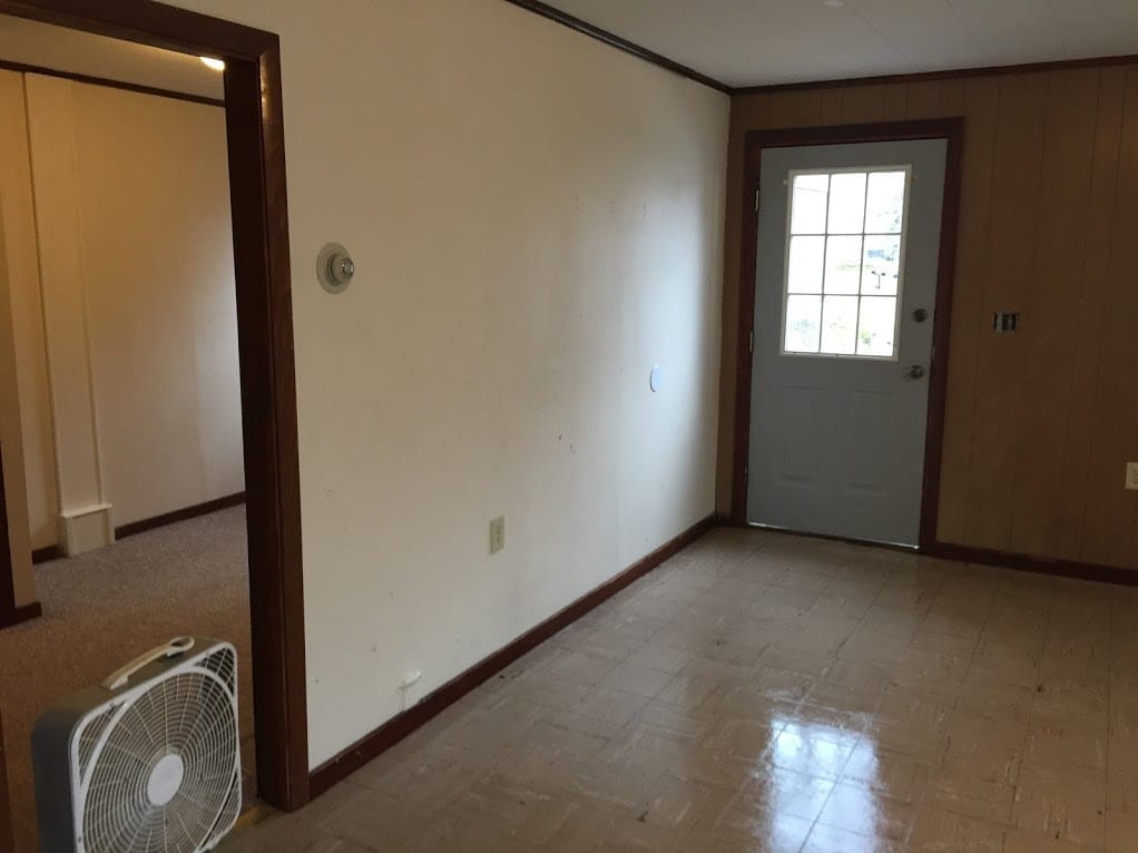 View of Bedroom #2 and entrance from deck. - 16 Obrien Ave