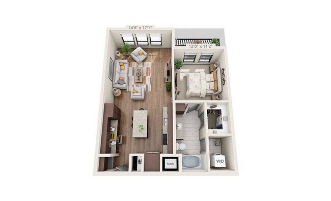 Floorplan - Bridge at The Kenzie
