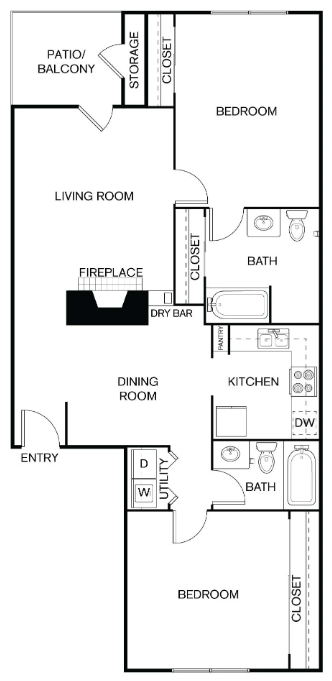 Floorplan - The Camilla