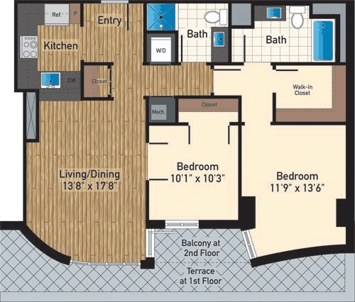 Floorplan - 425 Mass