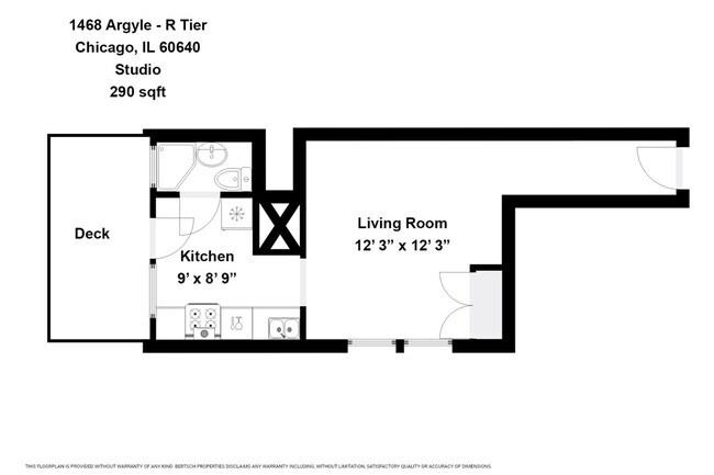 Building Photo - Uptown / Ravenswood - Studio - w/ Deck