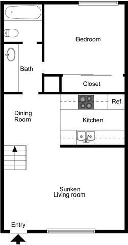 Floorplan - Canyon Pines Apartments