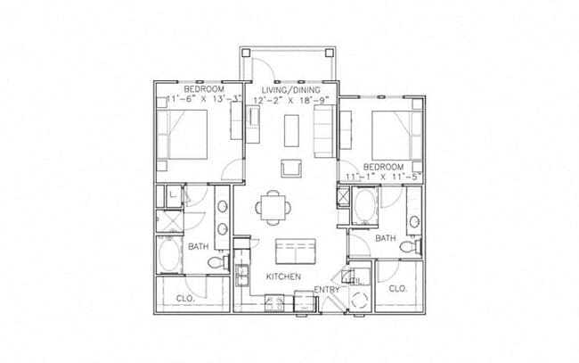 Floorplan - The District Apartments