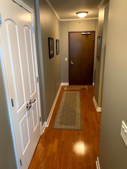 Entry hall and closet - 450 E Waterside Dr