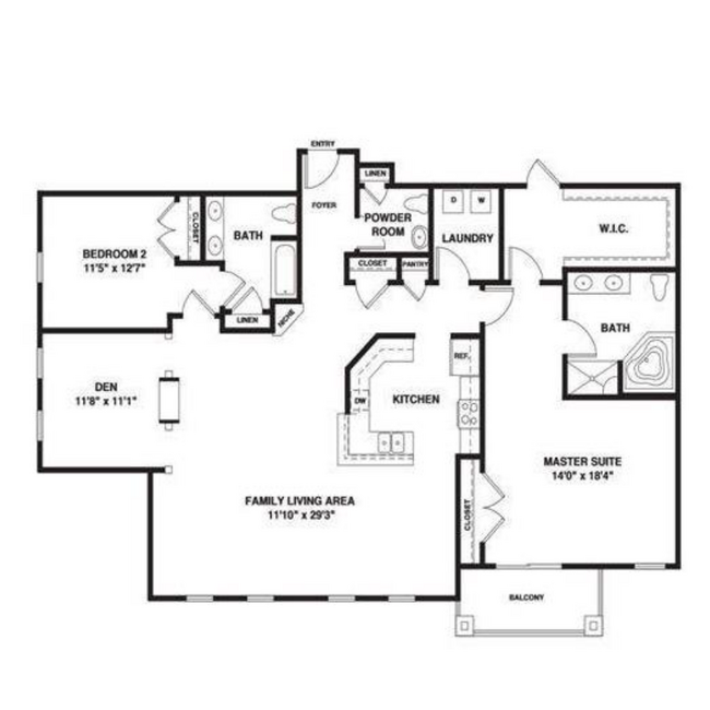 Floorplan - Presidential Place