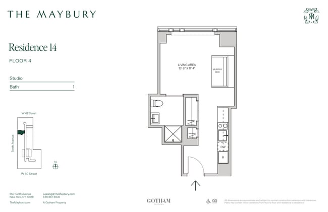 Floorplan - The Maybury