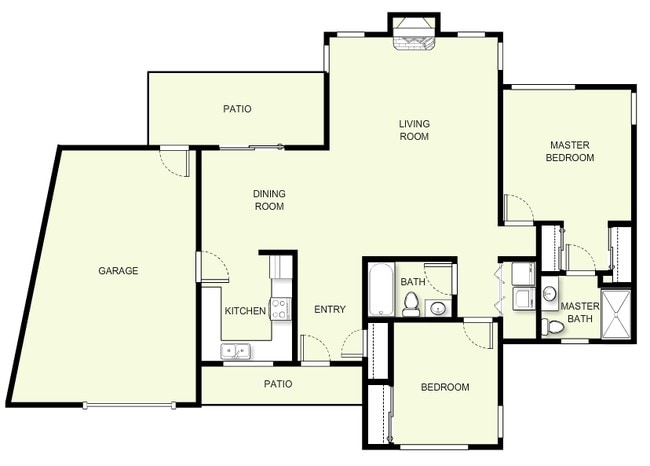 2BR/2BA - Solstice Senior Living at Grand Valley