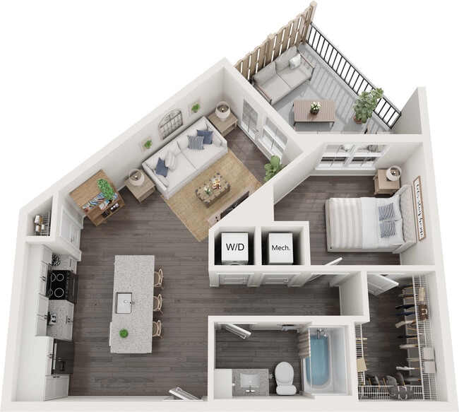 Floorplan - Venture at Long Shoals