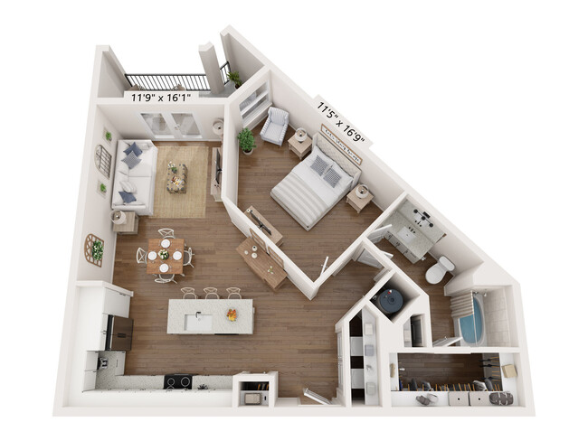 Floorplan - Oak House