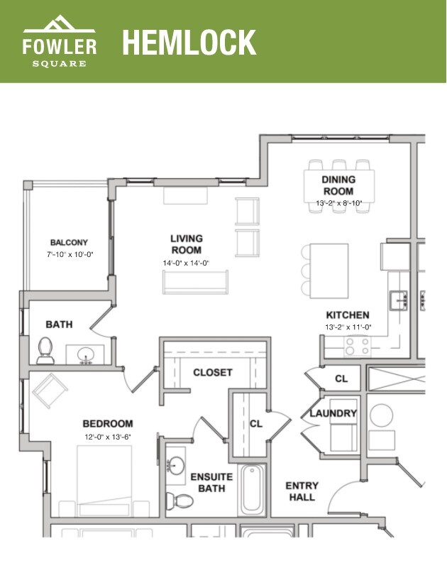 Floorplan - Fowler Square