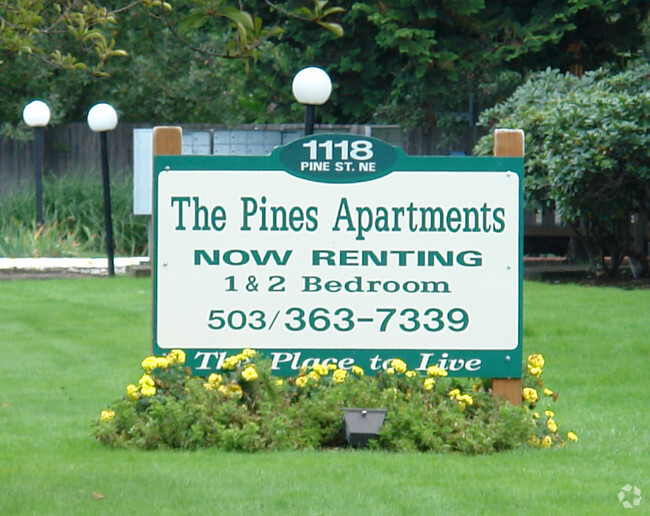 Signage - The Pines Apartments