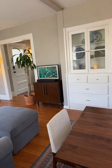 Original 1912 built in cabinet to showcase your favorite treasures. - 604 NE Shaver St