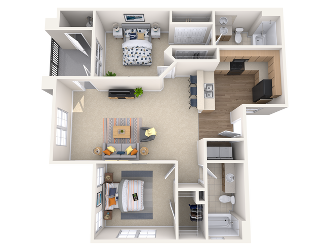 Floorplan - Broadstone Towne Center