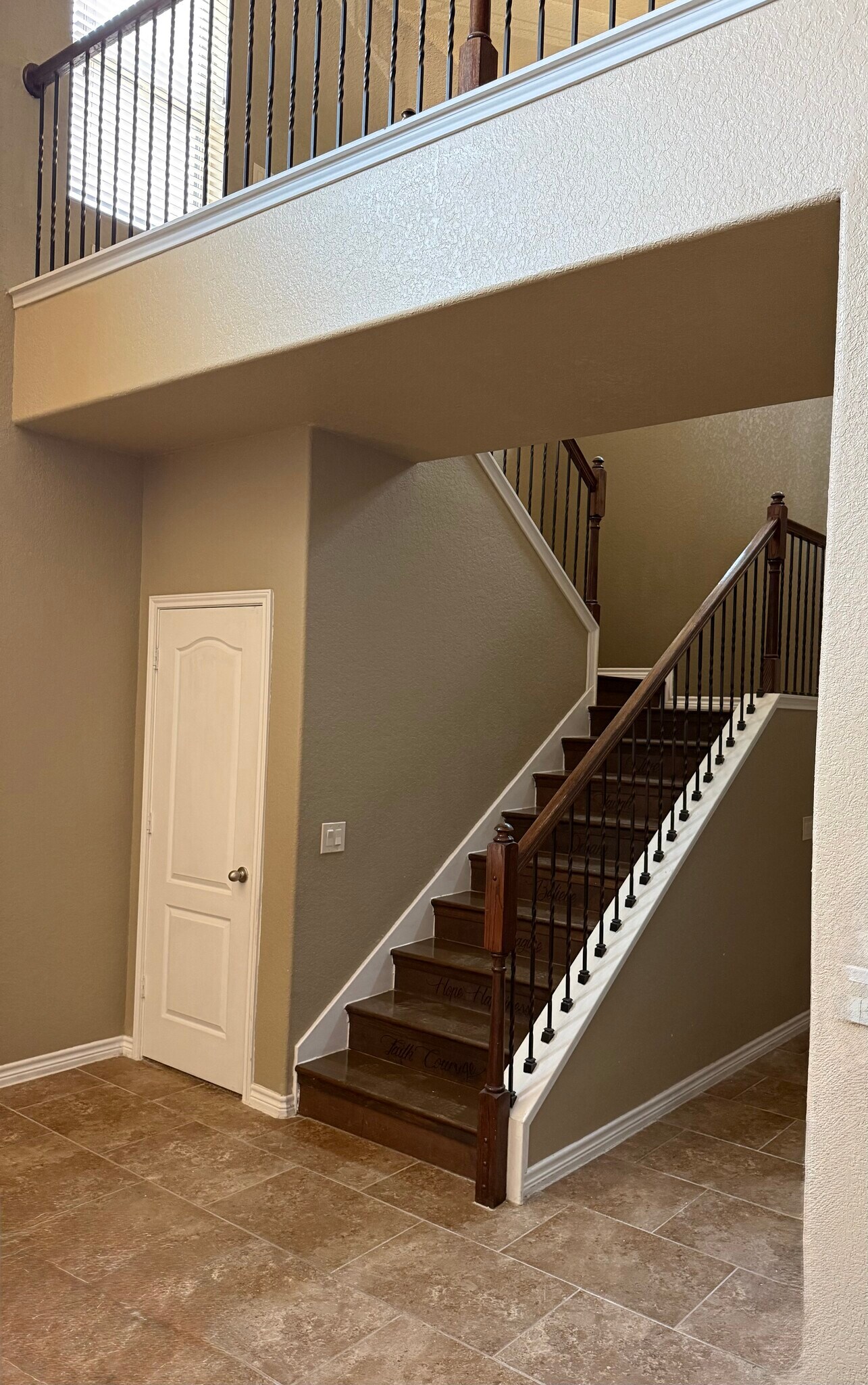 This Storage area wraps all the way around underneath the stairs. Lots of space. - 420 Slippery Rock