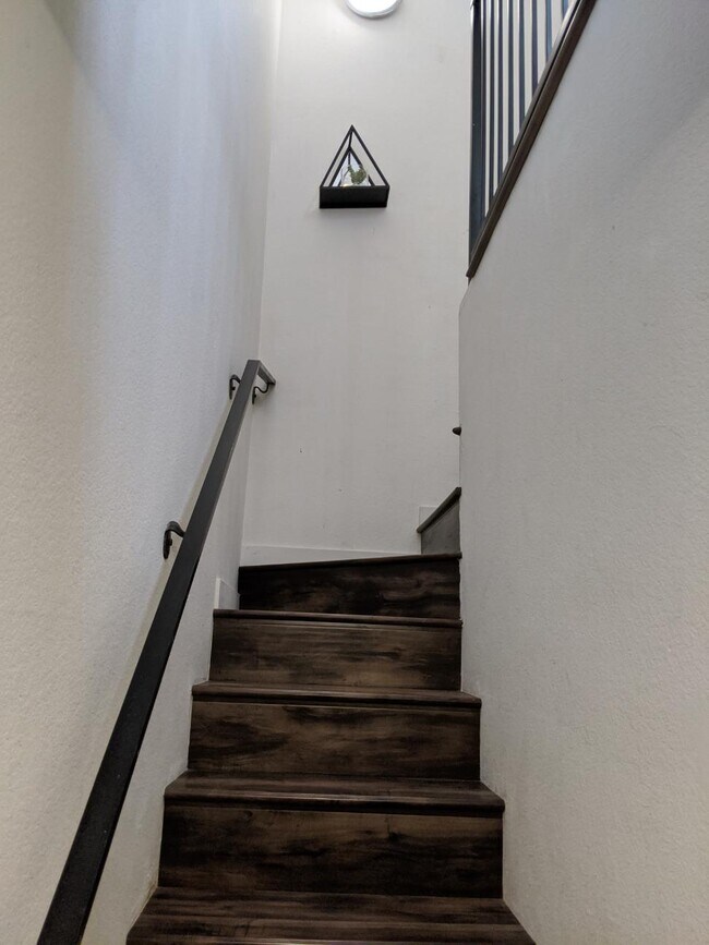 Staircase to 3rd floor - 9808 Regent St