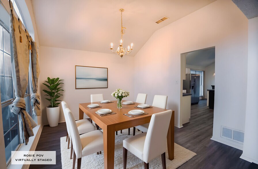 Dining Room w Furniture - 10319 Little Valley Rd