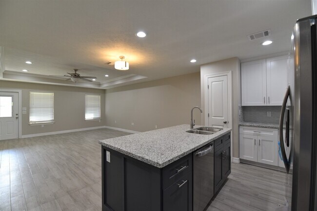 View of living room from kitchen - 5621 Georgia Ave