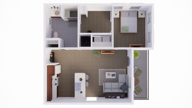 One Bedroom - Pebblebrook Parkside