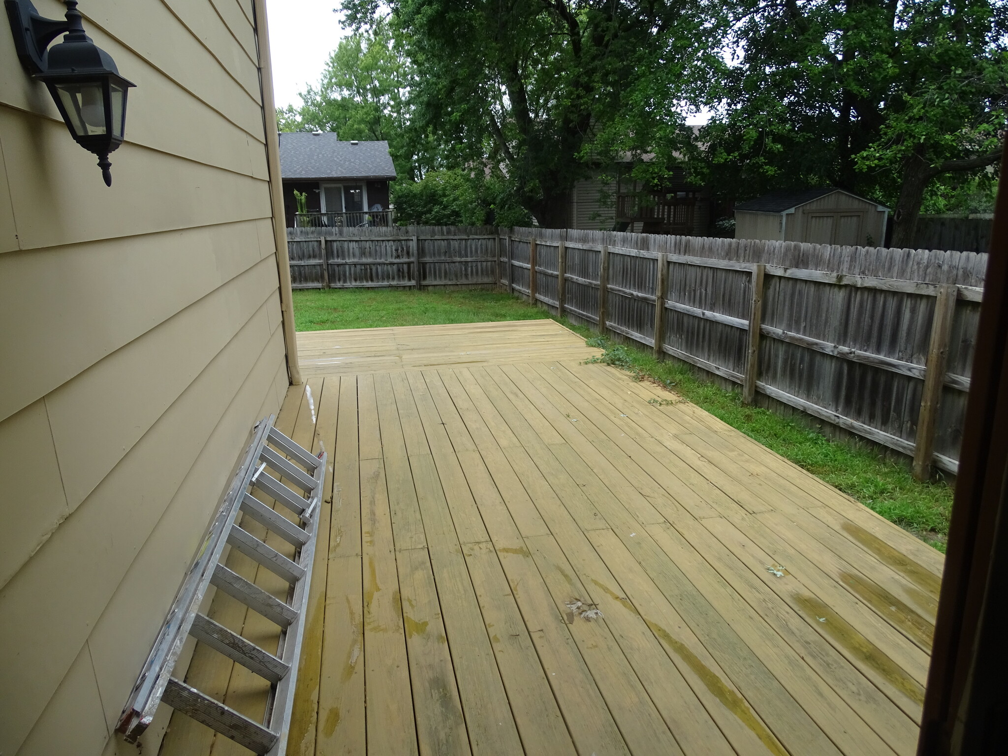 deck from main level - 4548 50th St