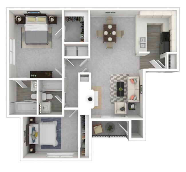 Floorplan - Amherst Apartments